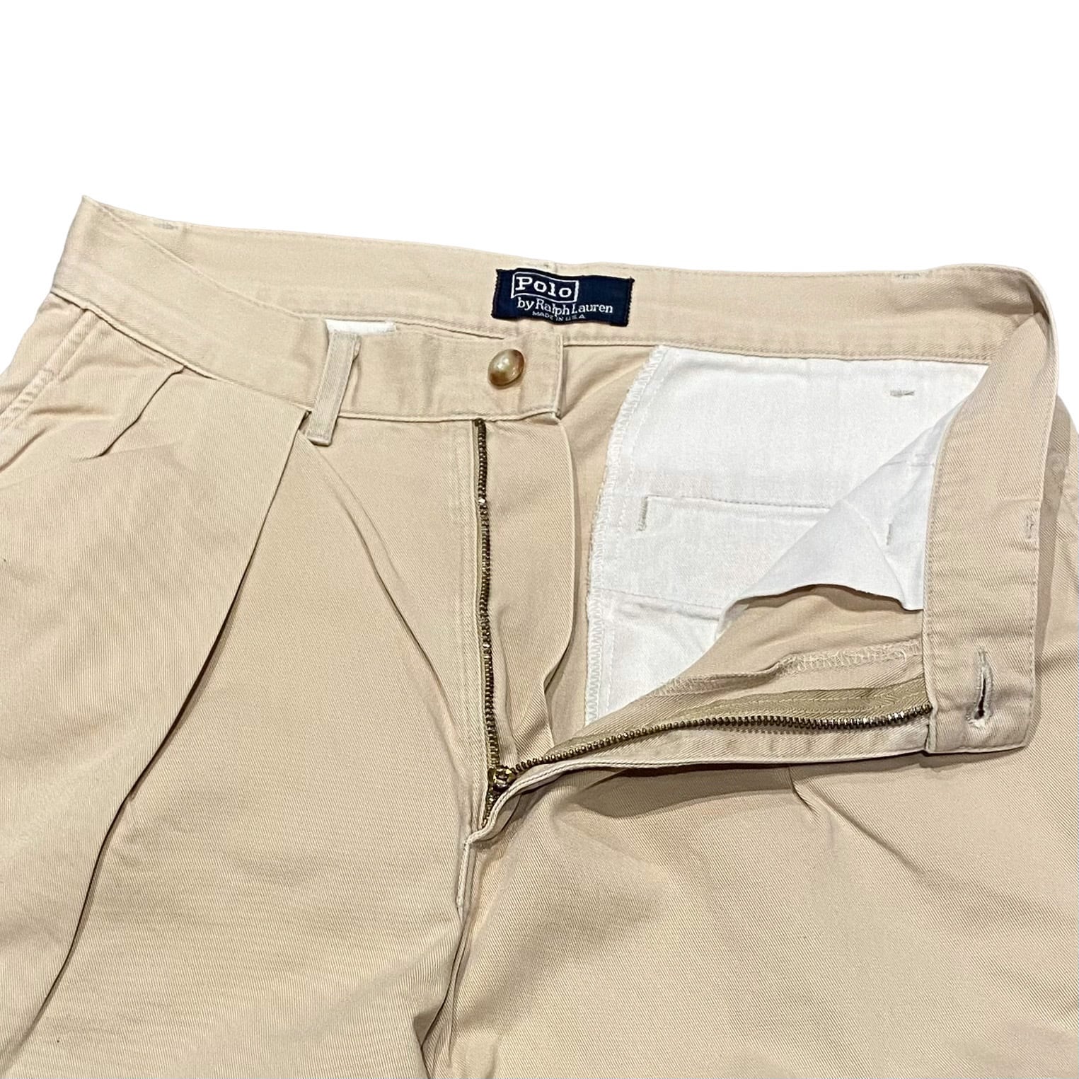 90's USA製 Polo Ralph Lauren 2Tuck Chino Pants W29 / ポロ・ラルフ