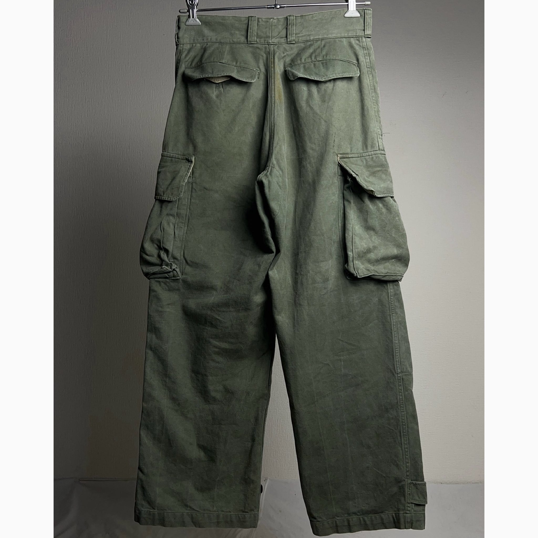 1950's French Army M-47 Cargo Pants 50年代 フランス軍 M47 カーゴ