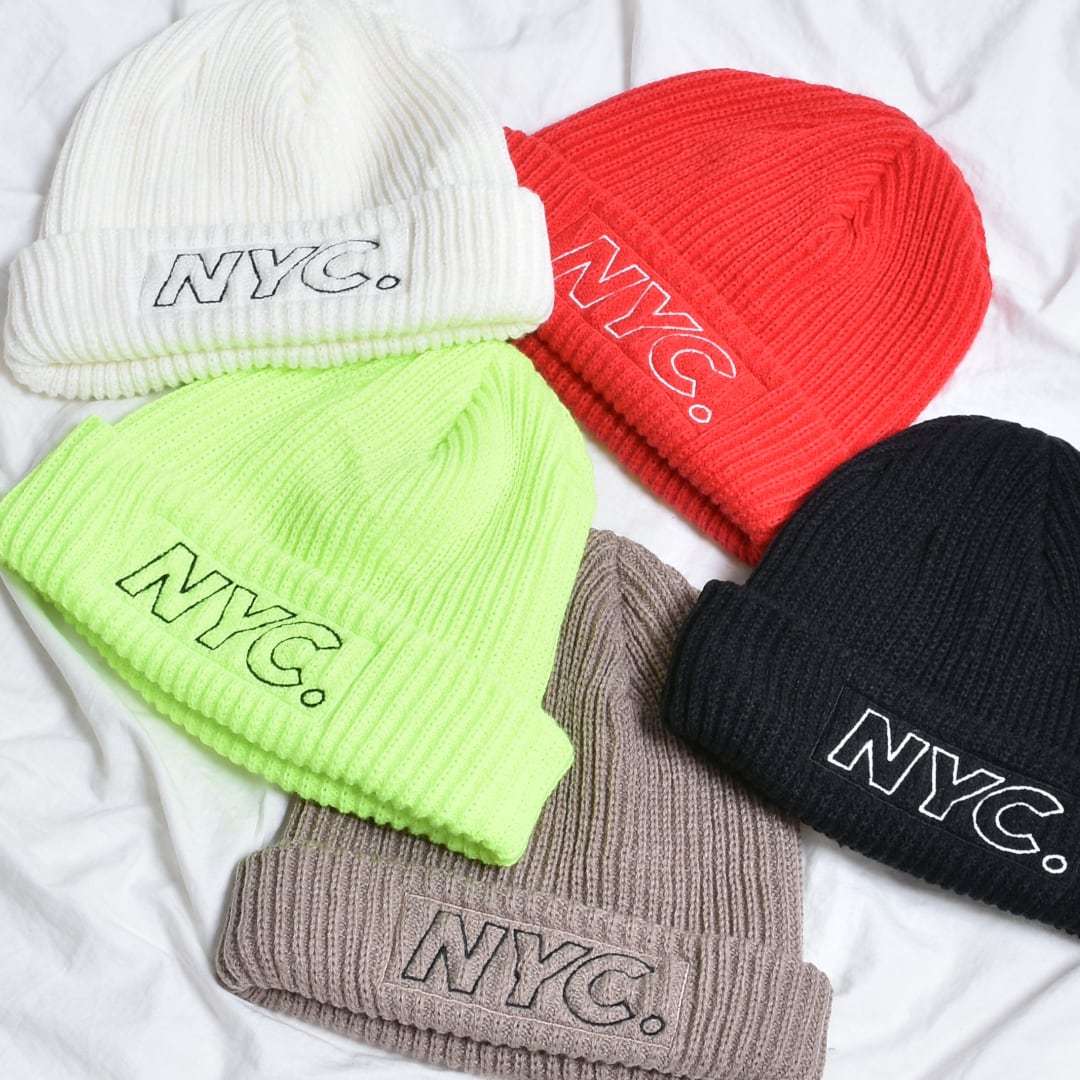 全7色展開】NYCニットキャップ | VOLCAN&APHRODITE