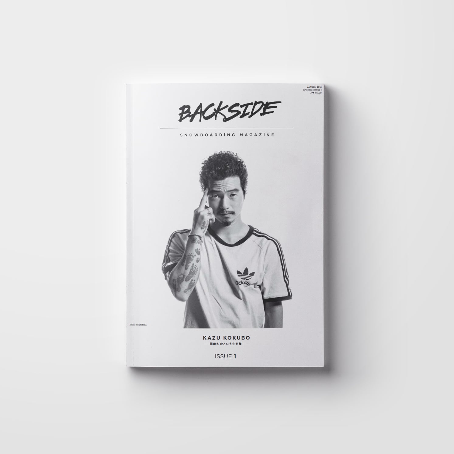 ISSUE 1「KAZU KOKUBO ──國母和宏という生き様──」 | backside