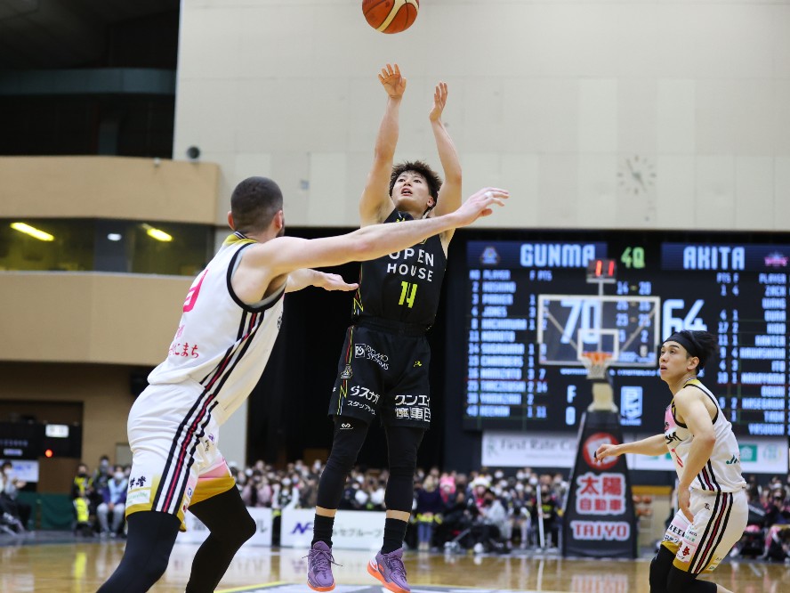 連敗脱出の群馬クレインサンダーズ、菅原暉は「シンプルにやっていけば