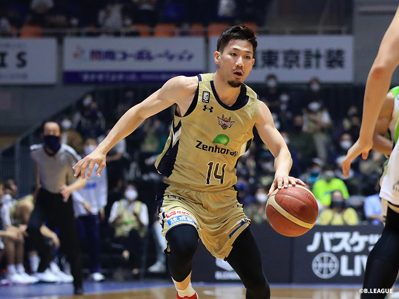 琉球ゴールデンキングスが今季25勝目を獲得、レバンガ北海道に28点差の