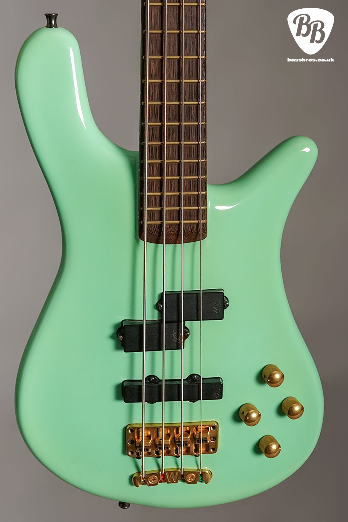 1990 Warwick Streamer Stage I - Seafoam Green - BassBros