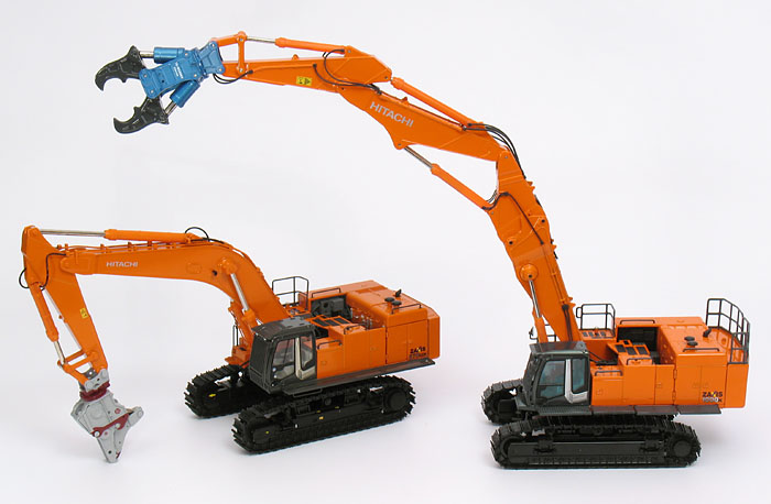Baumaschinen-Modelle.net - My collection - Hitachi / Okada Zaxis
