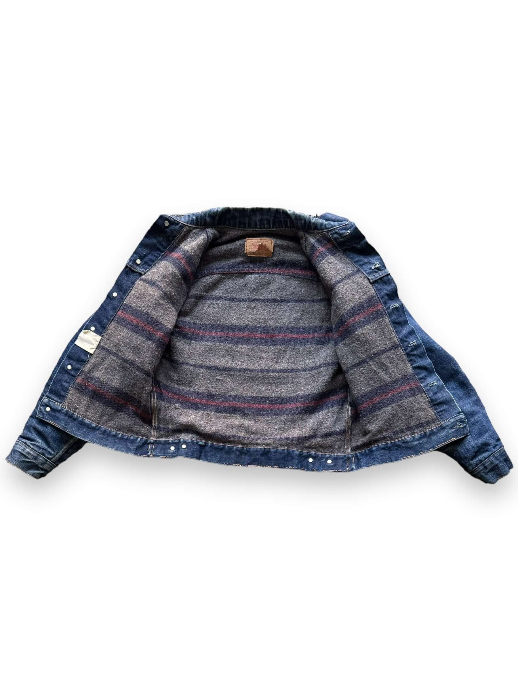 Vintage Levi's Big E 70505-0317 Blanket Lined Type III Denim