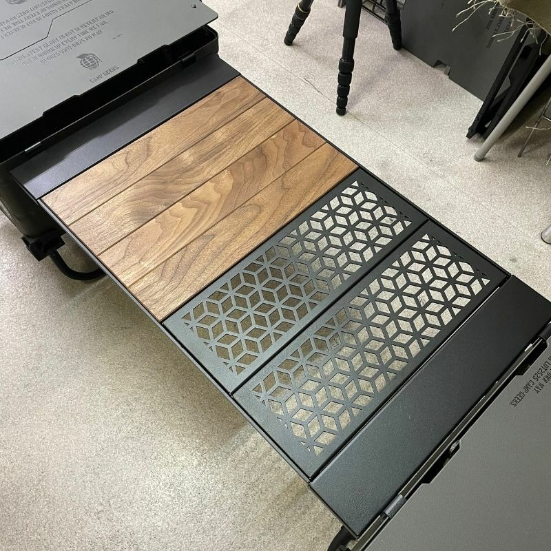 CAMP GEEKS ＜Bridge-top＞ウォールナット×レーザー天板 | ENTERSEEK