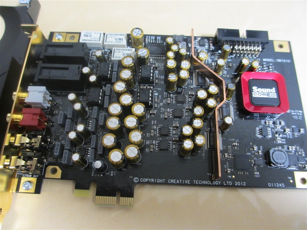 オペアンプ交換』 CREATIVE PCIe Sound Blaster ZxR SB-ZXR のクチコミ