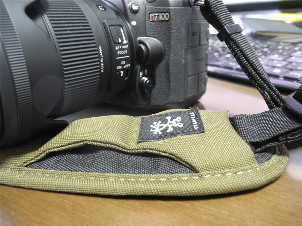 自作D7100ロゴシールストラップ』 ニコン D7100 ボディ のクチコミ