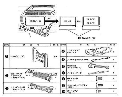 Panasonic CN-RE05WD カーナビ 取り付けフレーム付き 動作品 Panasonic