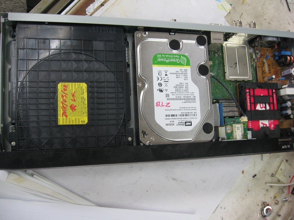 光学ﾄﾞﾗｲﾌﾞの寿命』 パナソニック ブルーレイディーガ DMR-BRG2020 の