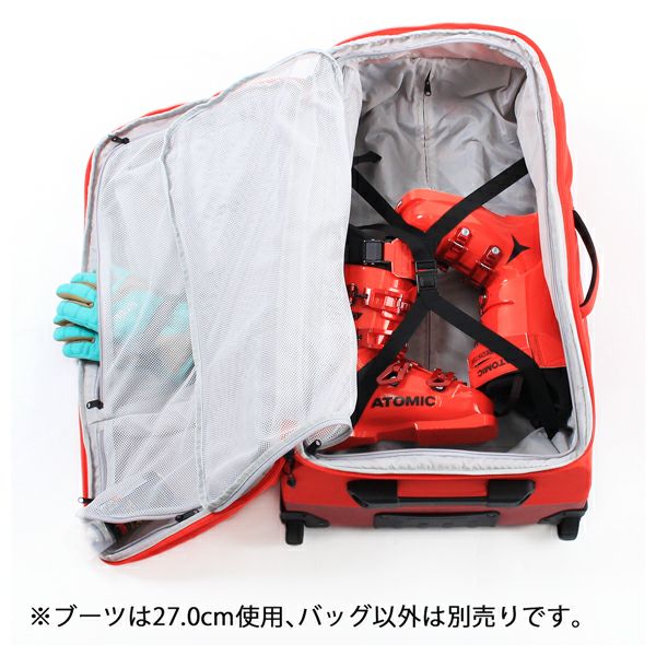 ATOMIC アトミック キャスター付バッグ ＜2025＞ TROLLEY 90L