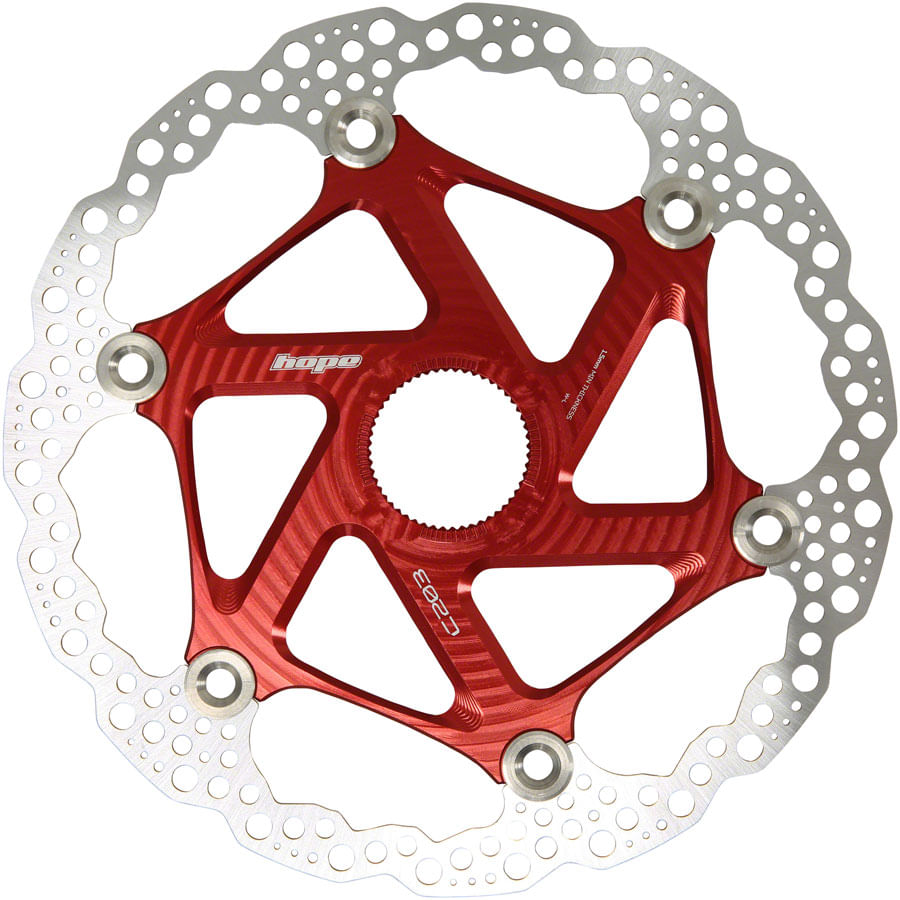 Mountain Bike Hope Fixed Rotors Hope MTB Floating Centre-Lock Disc