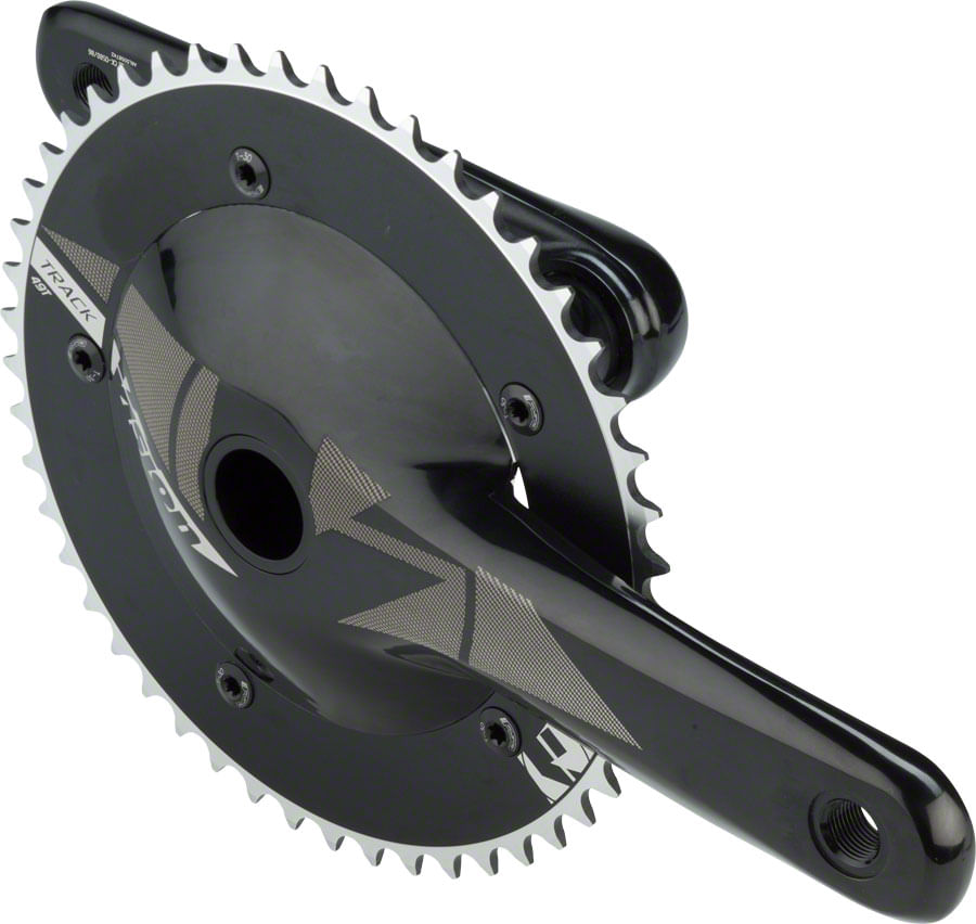 VISION CK TRACK 49T クランクセット 165mm ブラック Vision Track