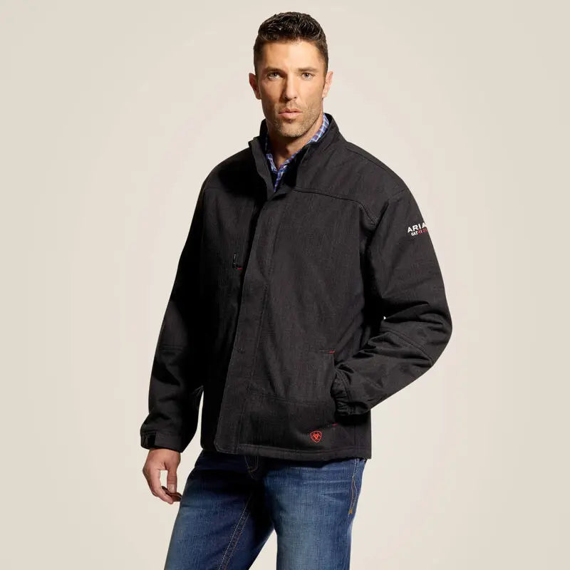 ARIAT FR H2O Proof Jacket Black NFPA 2112 NFPA 70E