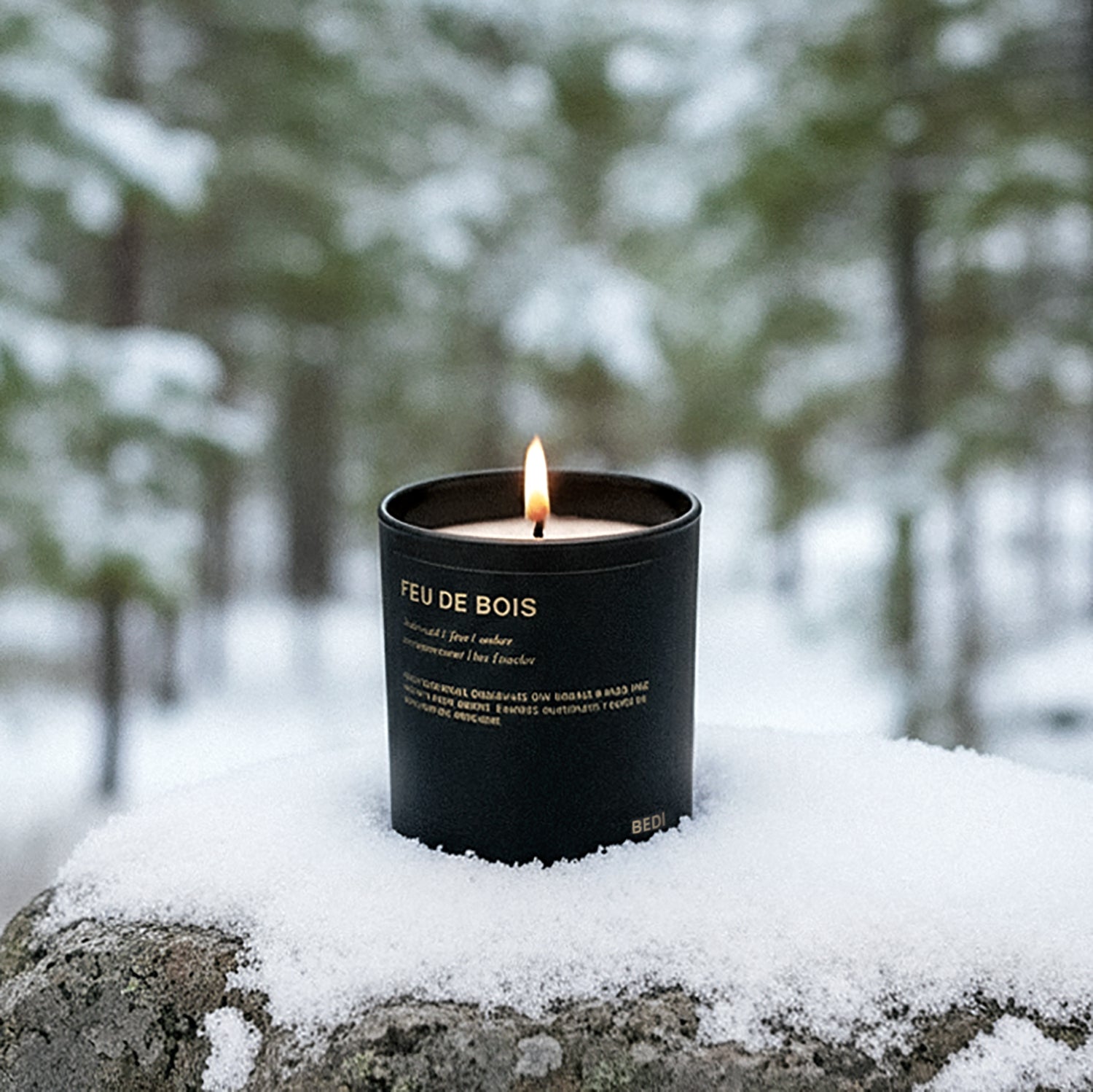 Feu De Bois Candle | Bedi Studios – BEDI Studios