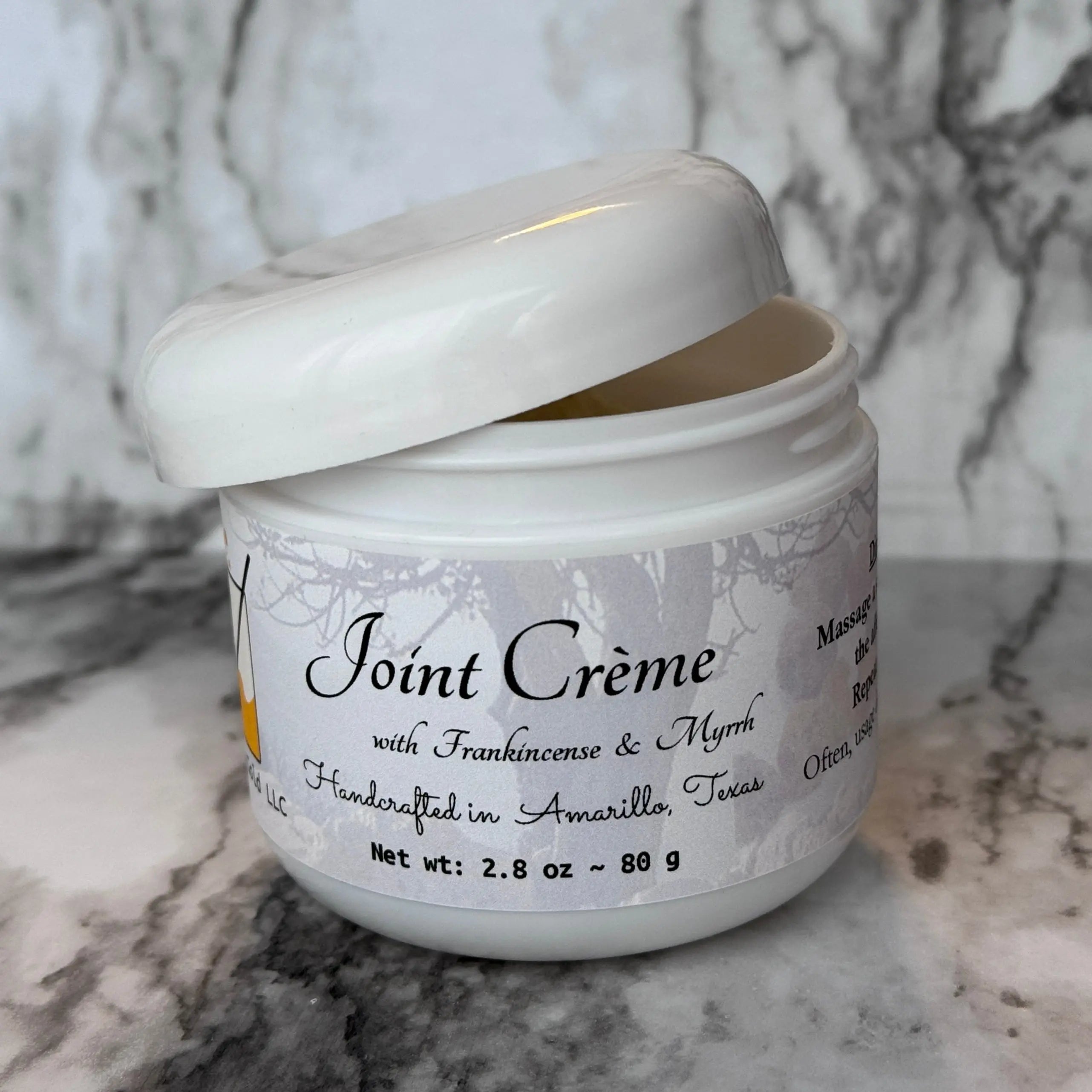 Boswellia, Frankincense, and Myrrh Infused Soothing Joint Crème