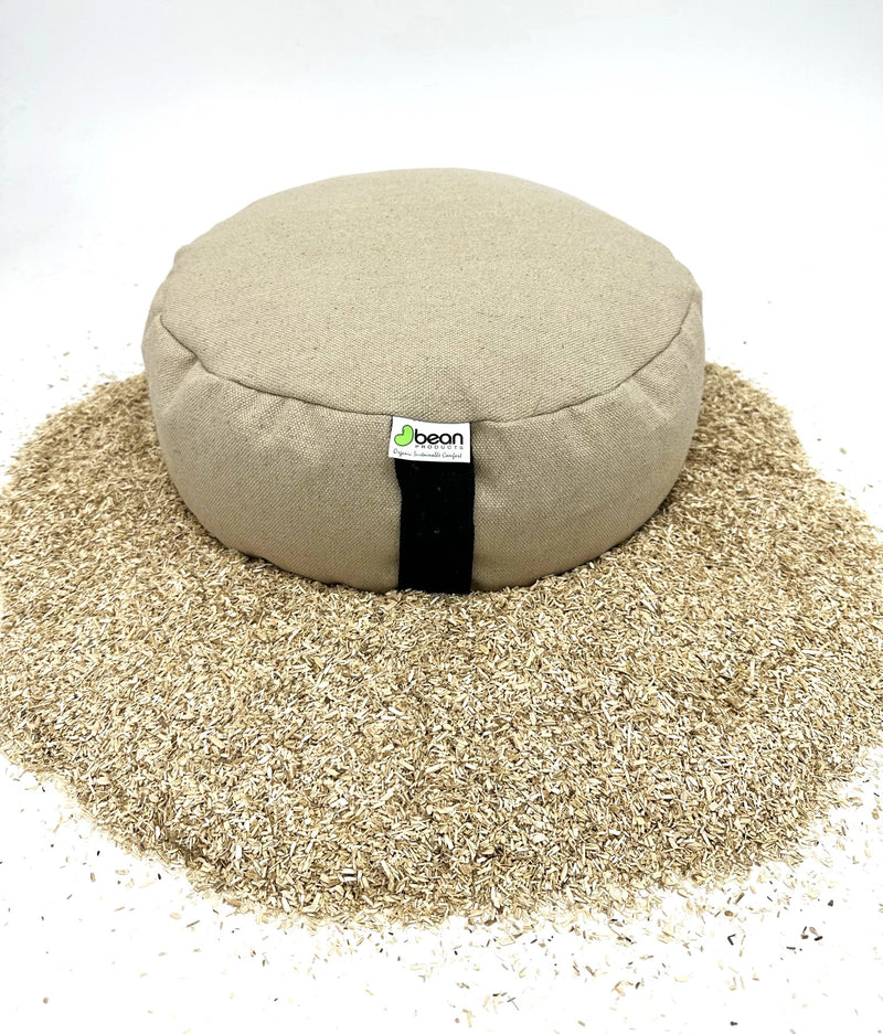 Zafu Meditation Cushion - Organic Hemp Cushions for Yoga – Bean