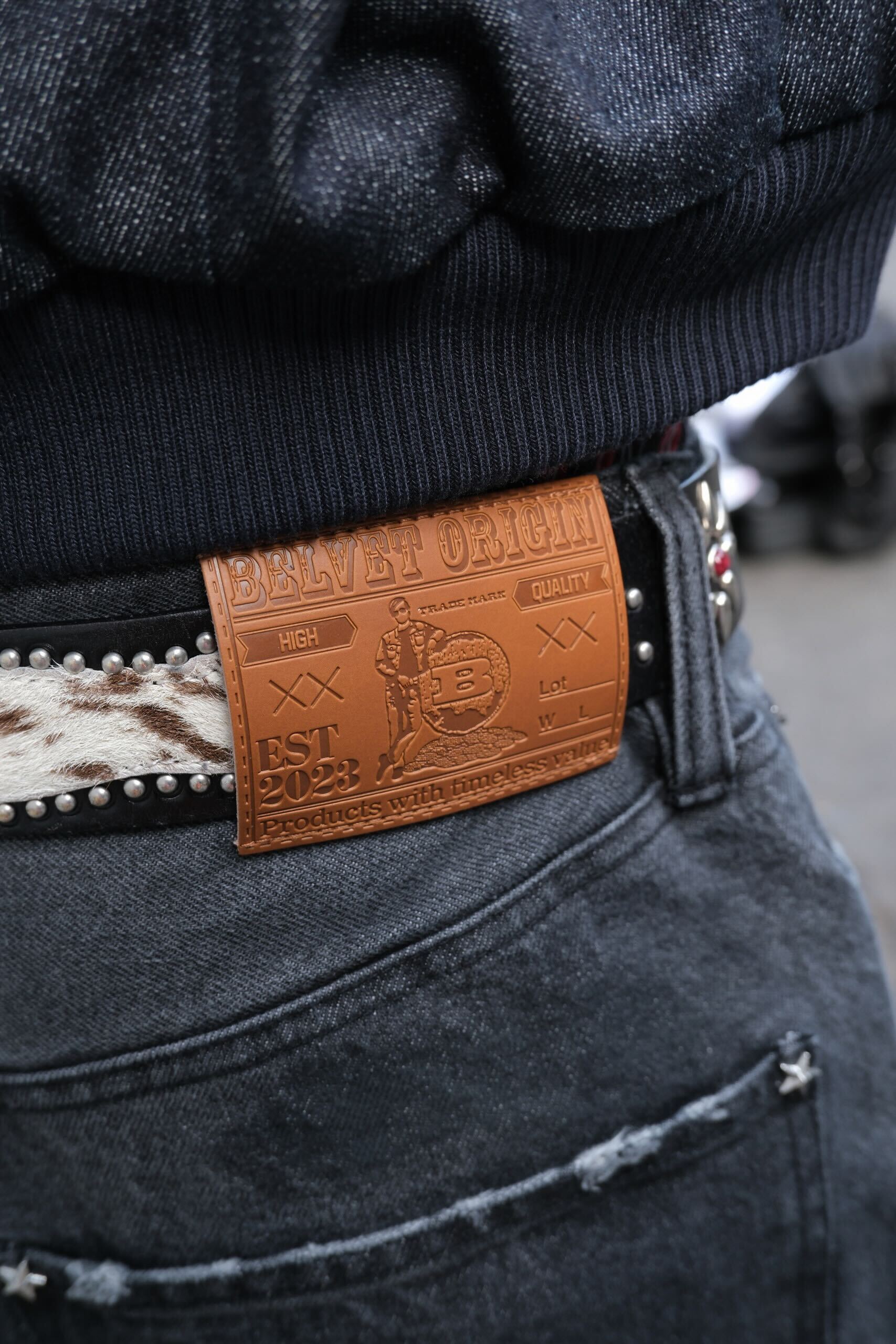 Washed Faded Denim – BELVET