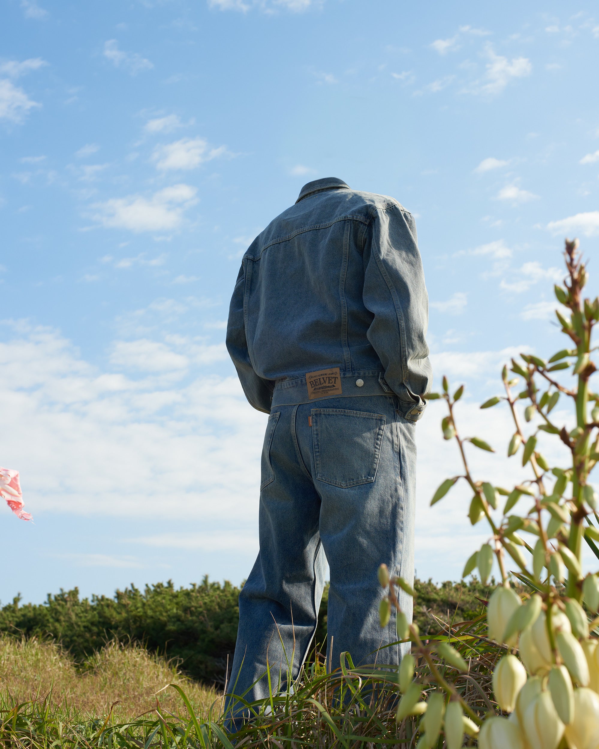 Washed Blue Denim Set up / Jacket – BELVET