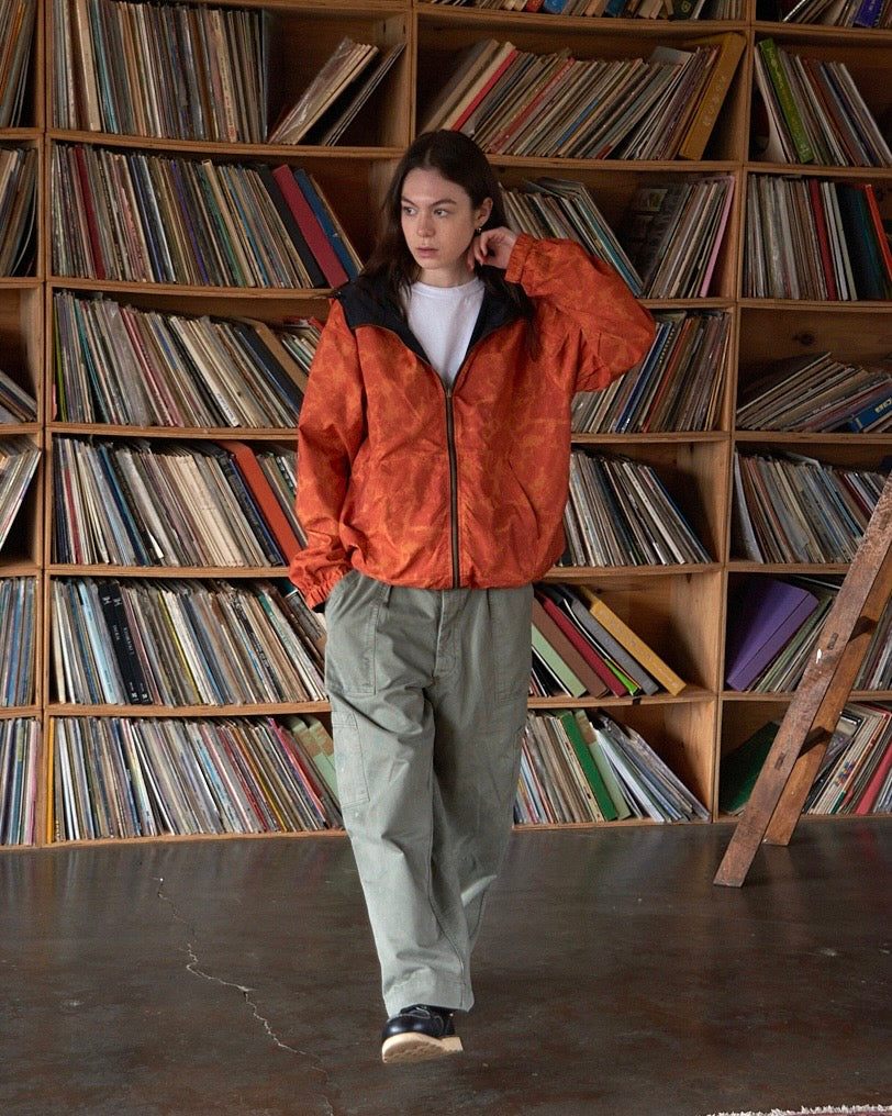 Reversible camo nylon jacket – BELVET