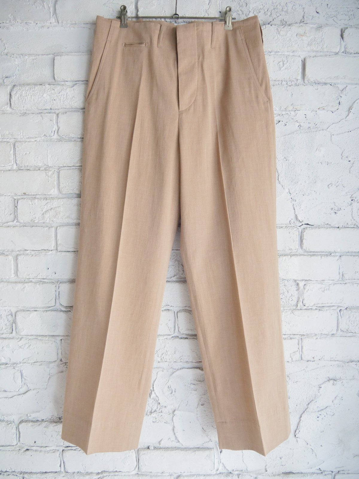 MAATEE&SONS CHINO TROUSER WOOLY SWEET COTTON マーティーアンド