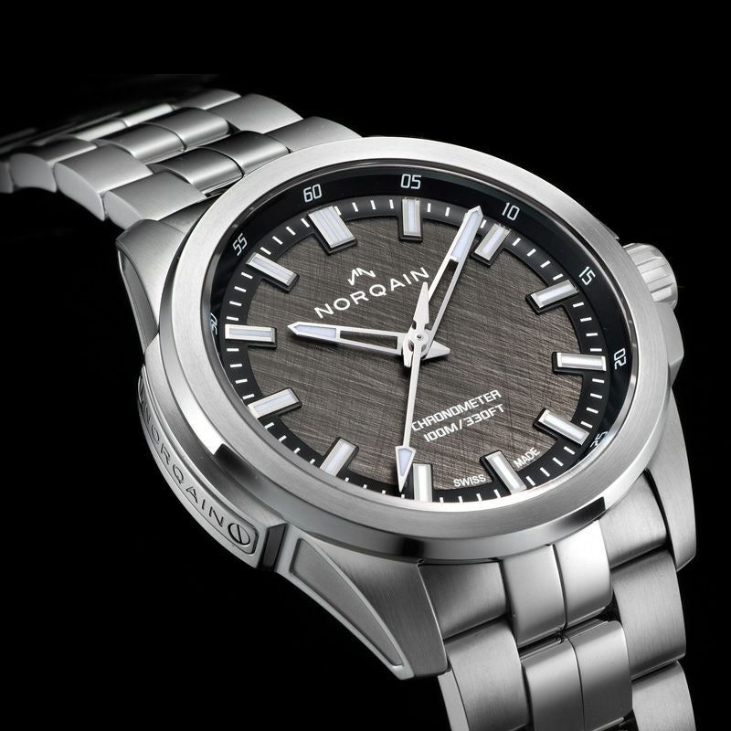 NORQAIN INDEPENDENCE JP BLACK SCRATCH 42MM ノルケイン インディペン