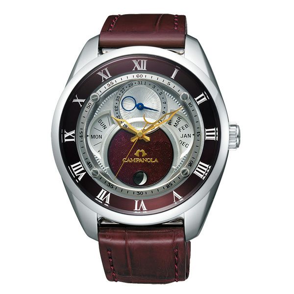 CAMPANOLA ECO-DRIVE カンパノラ フレキシブルソーラー 深緋（こきあけ