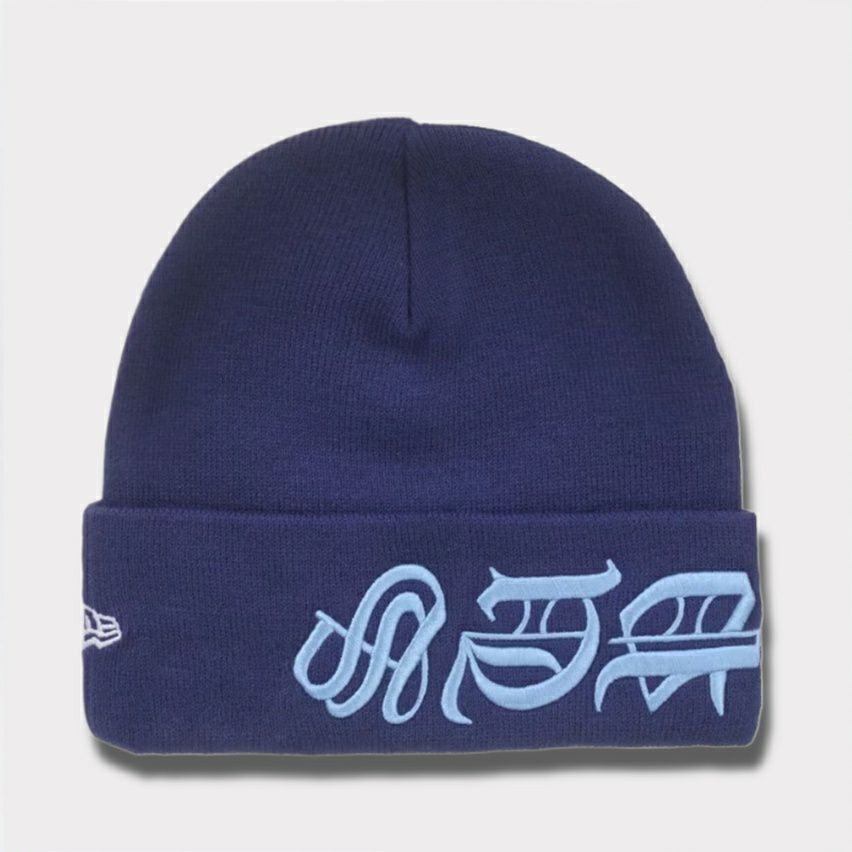 Supreme シュプリーム 2025SS Blackletter New Era Beanie ブラック