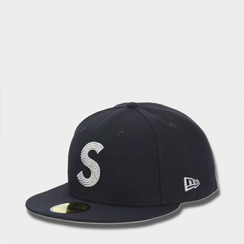 Supreme シュプリーム 2025AW Swarovski S Logo New Era Cap