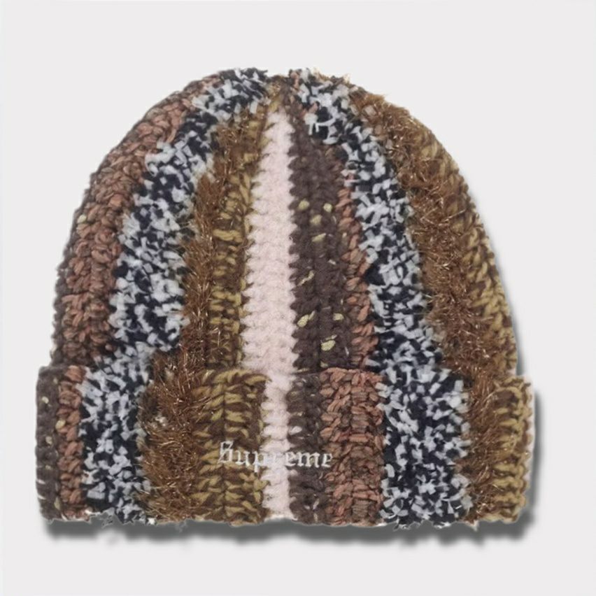 Supreme シュプリーム 2025AW Tinsel Stripe Beanie ティンセル