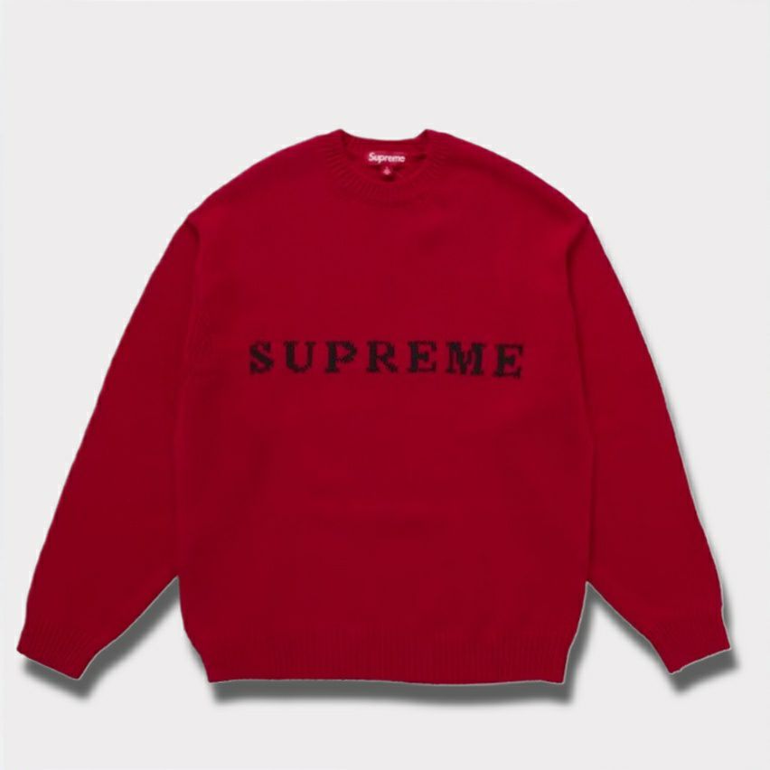 Supreme シュプリーム 23AW Blurred Logo Sweater ブラードロゴ