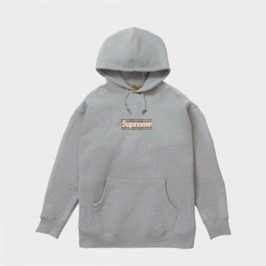 Supreme シュプリーム 22SS Burberry Box Logo Hooded Sweatshirt