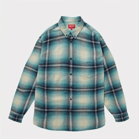 Supreme シュプリーム 2023SS Shadow Plaid Flannel Shirt シャドウ