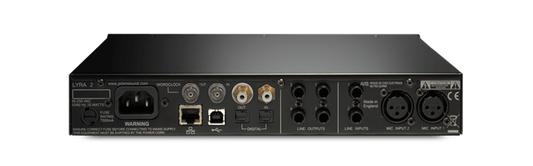 Lyra 1 compact audio interface - Prism Sound