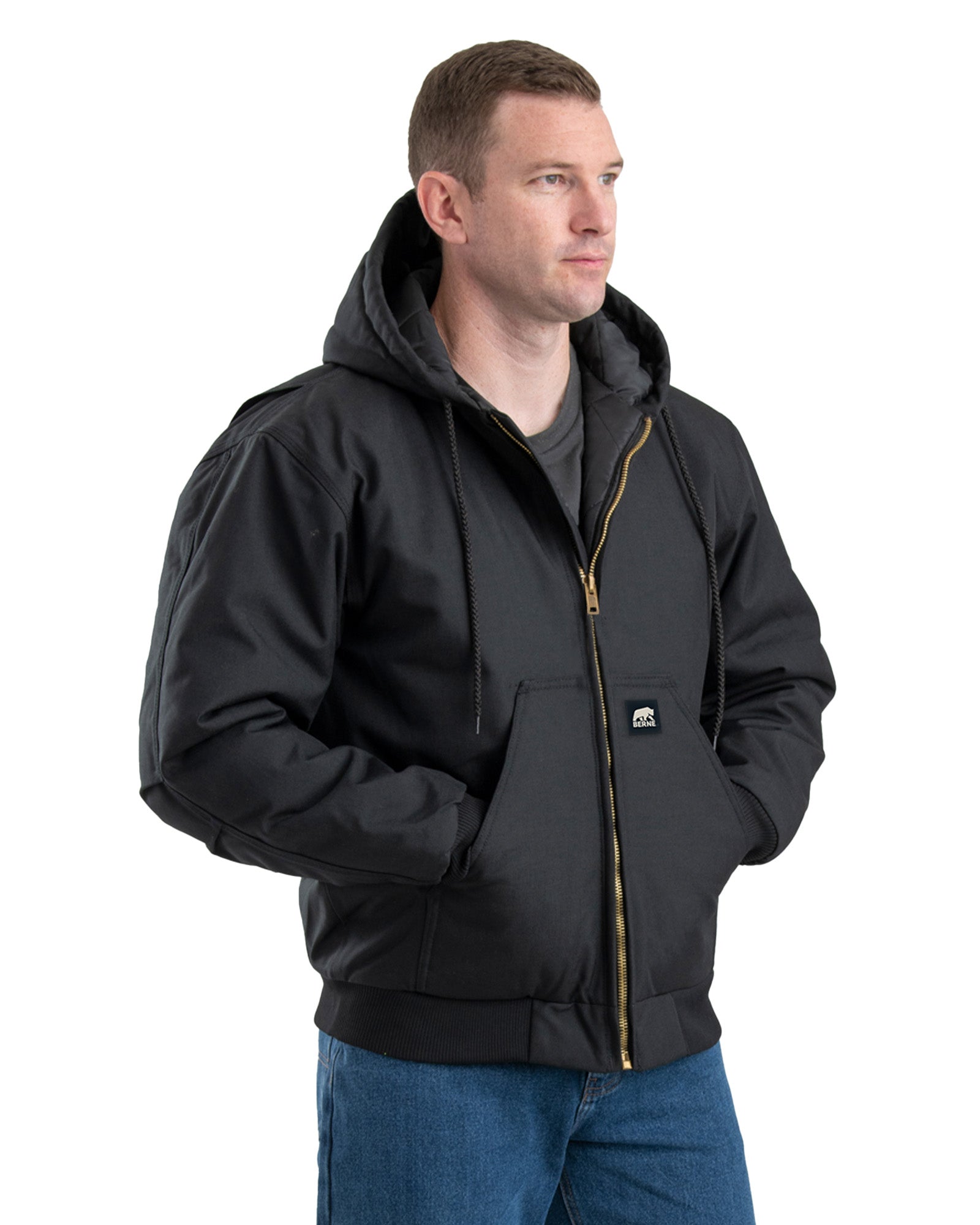 Icecap Insulated Hooded Work Jacket – Berne Apparel