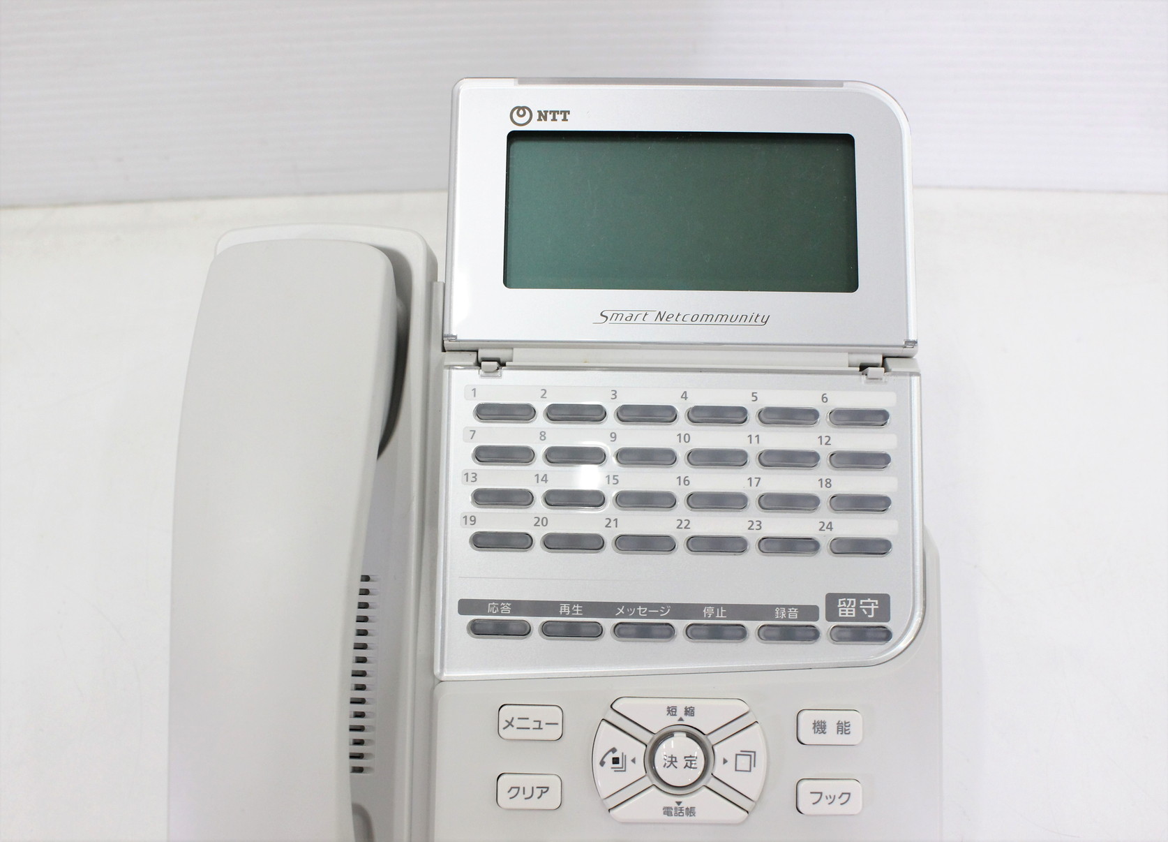 ZX-(24)RECSTEL-(1)(W) αZX ZX-｢24｣キｰ標準スター録音電話機-｢1｣｢W