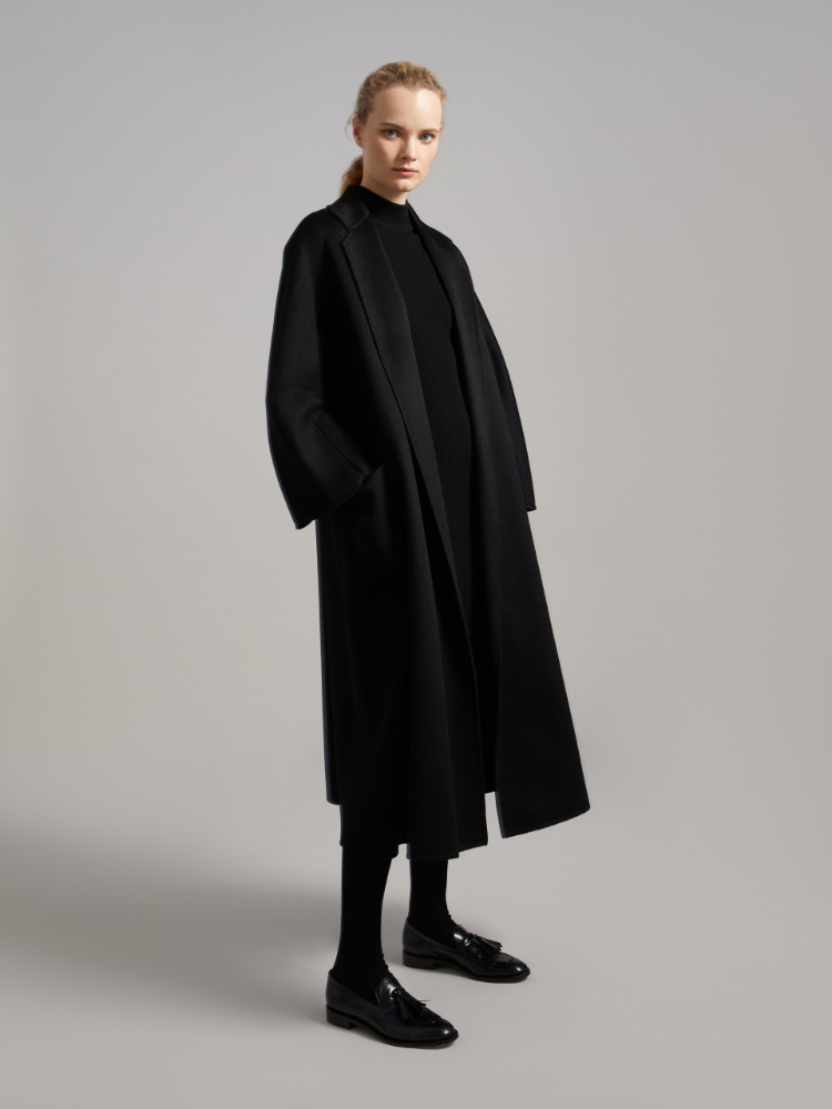リュドミラ] ピュア カシミヤ アイコン コート, black | Max Mara