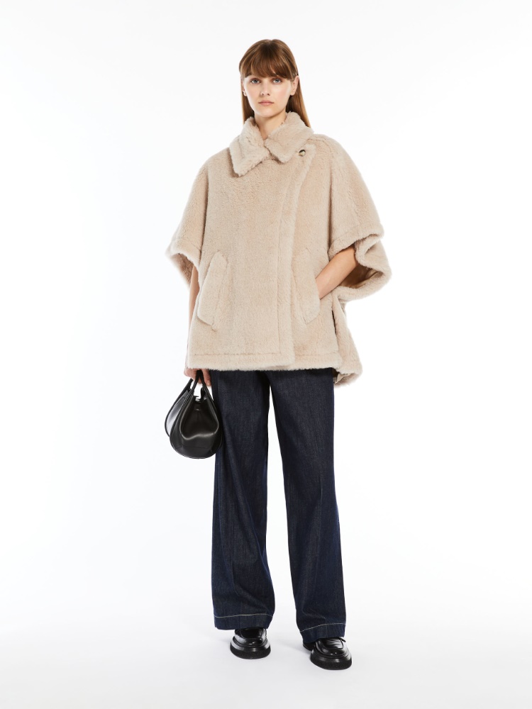 テベ] テディベア ケープ, sand | Max Mara