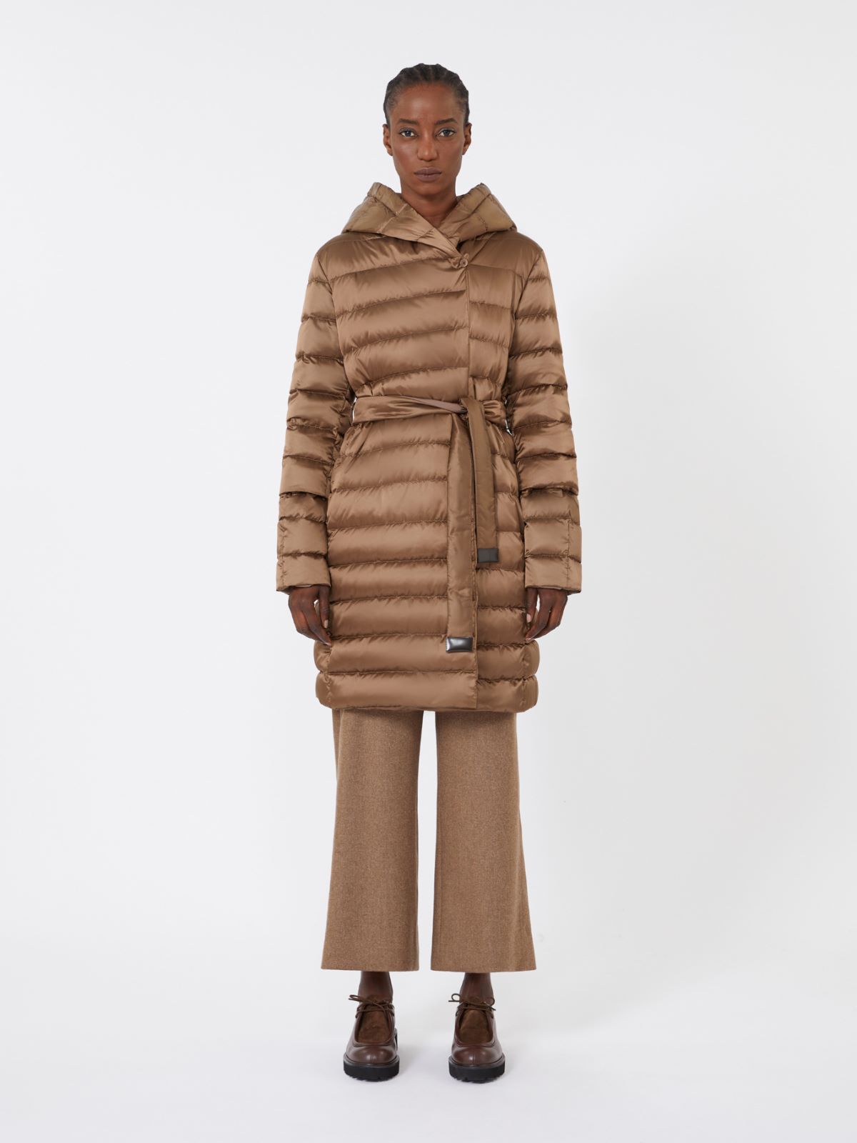 MAX MARA ダウンライナーフーデッドコート 3way ダブルジップ XXL MAX