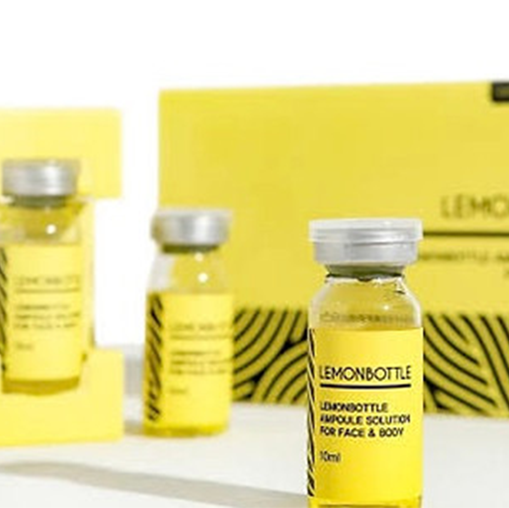 Genuine Lemon Bottle Ampoule Solution, 10ml x 5 Bottles (For