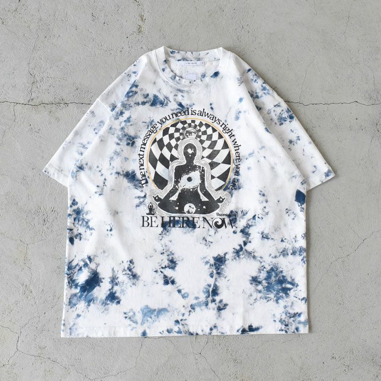 SALE 30％OFF】BE HERE NOW TIE DYE TEE ビーヒアーナウタイダイT