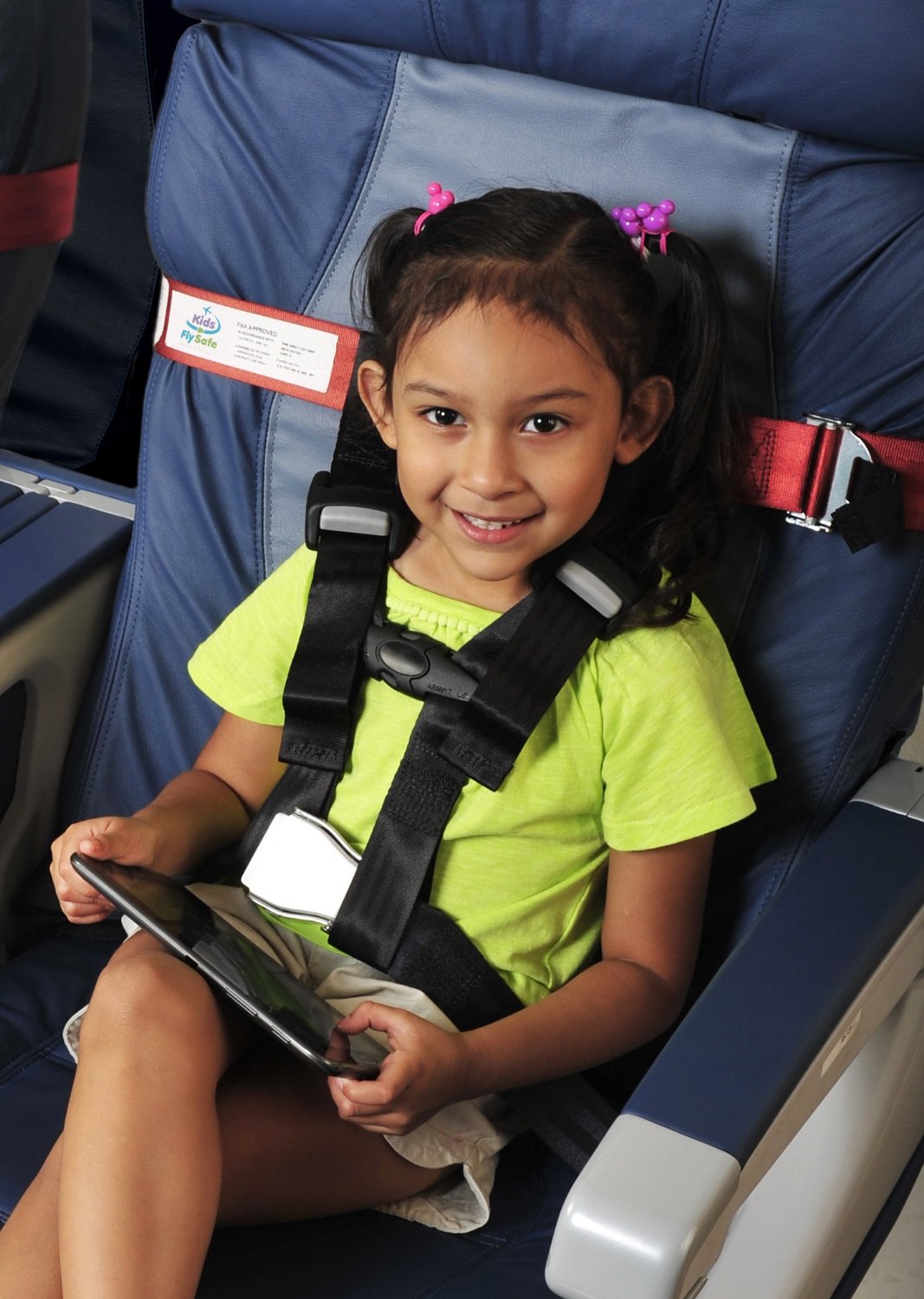 Kids Fly Safe CARES Airplane Safety Harness Provides Alternative