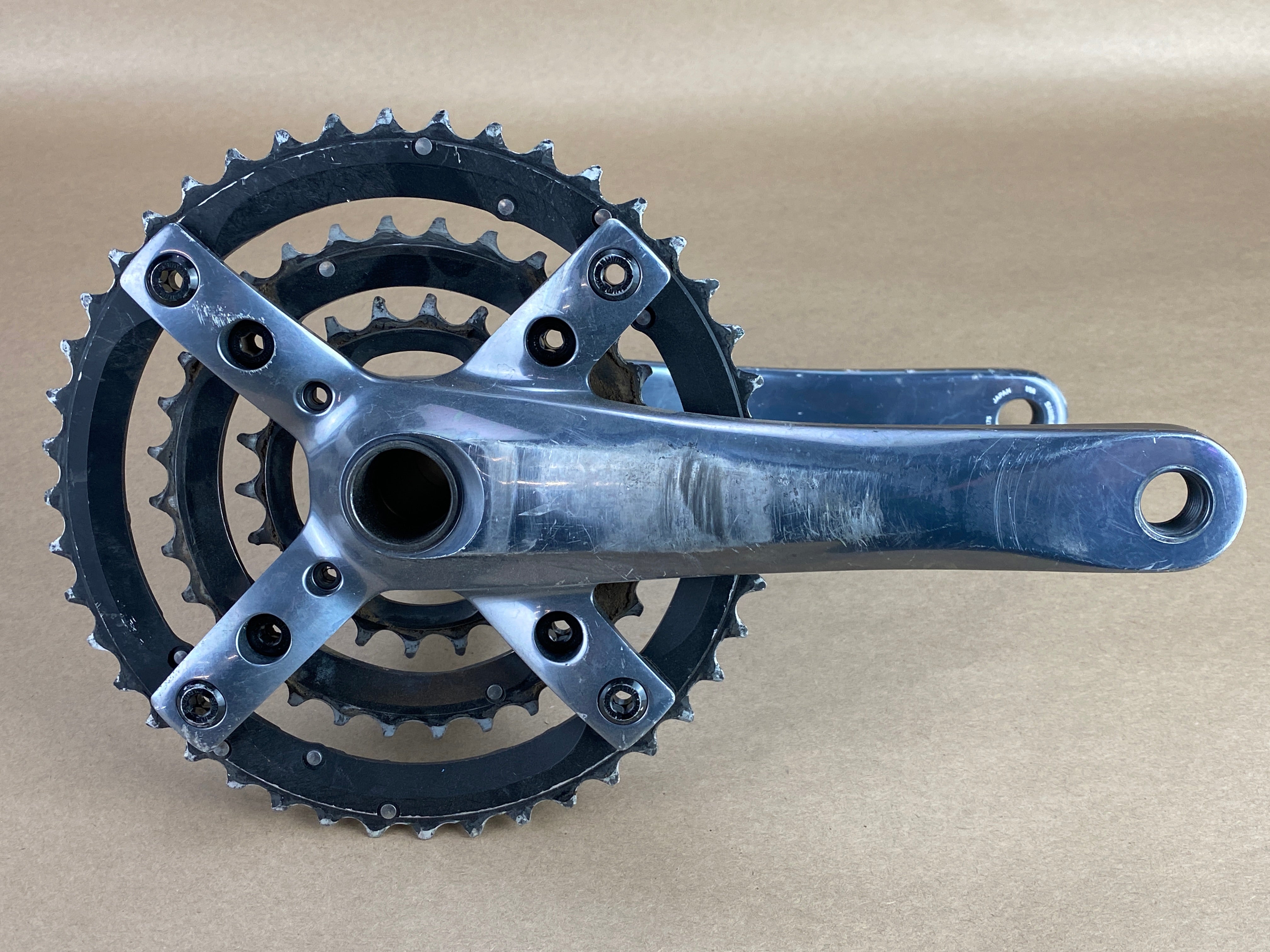 Shimano XTR FC-M960 Triple Crankset 175mm Fair