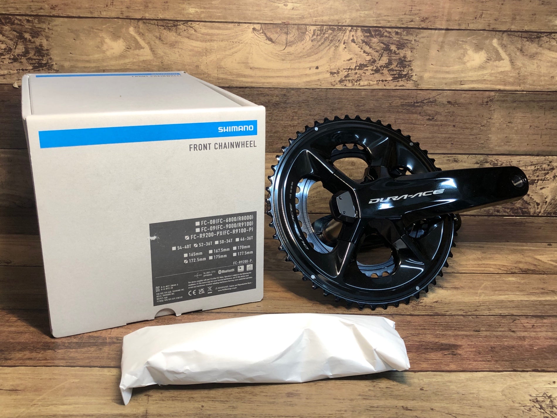 デュラエース 12速 クランク172.5mm 50x34 t 楽天市場】【即納可能