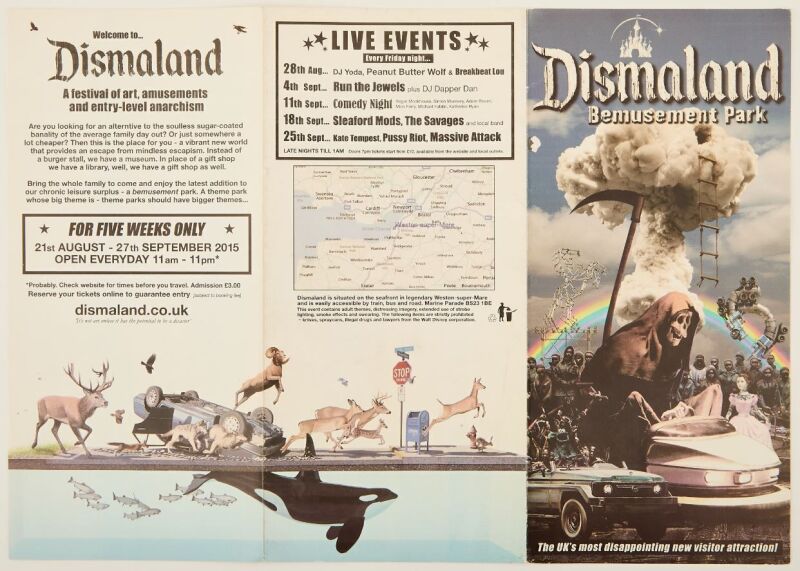 ☆Banksy Dismaland Officialパンフレット☆バンクシー バンクシー
