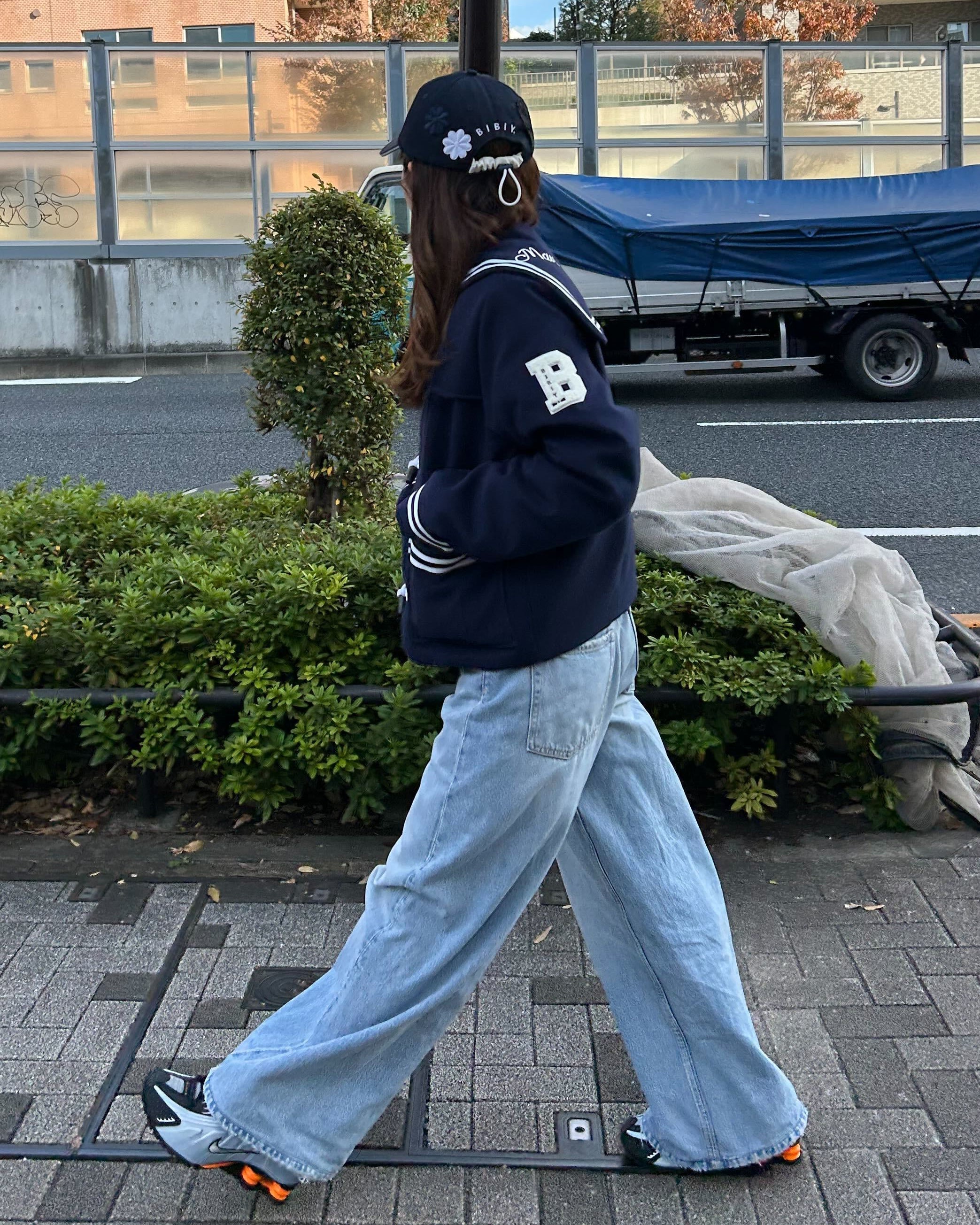 BIBIY. MADE | CHARLENE SAILOR JACKET NAVY｜Bibiy.