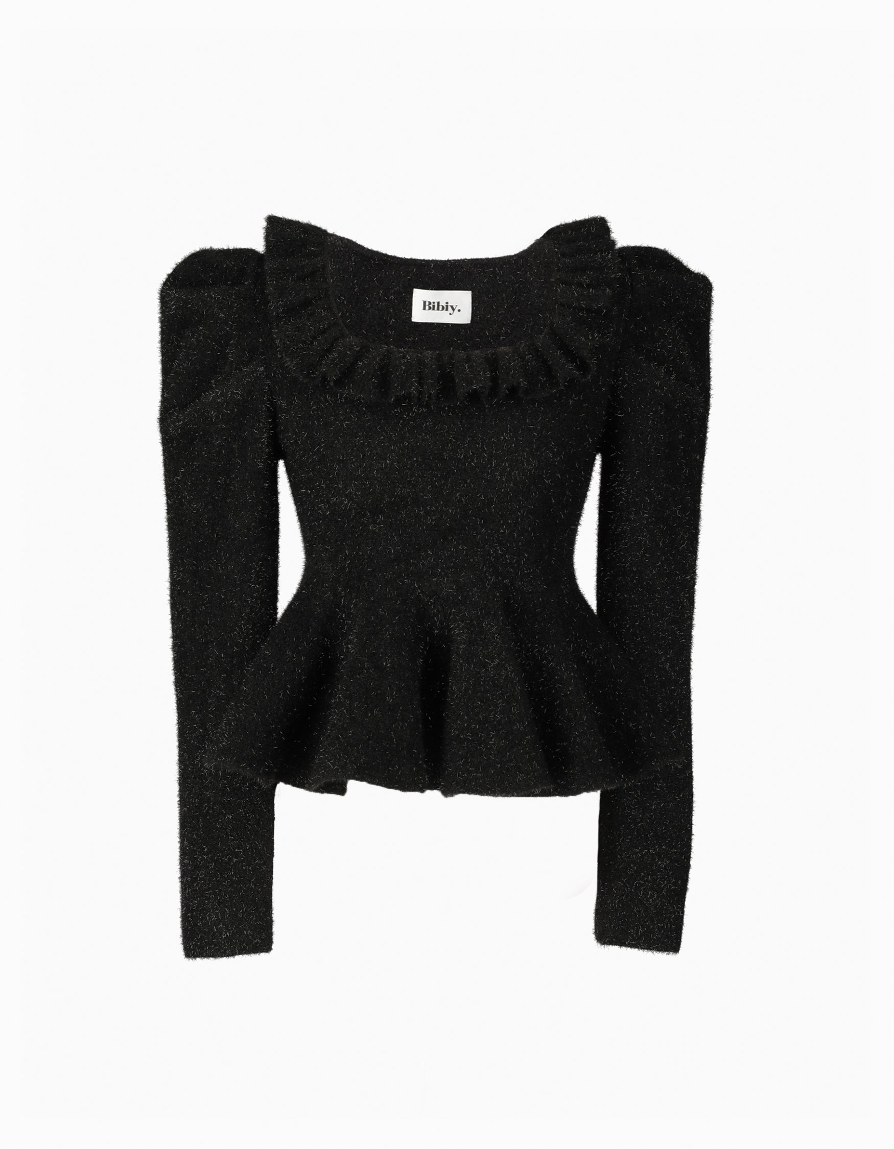 BIBIY. MADE | LISA PEPURAMU TOP BLACK｜Bibiy.