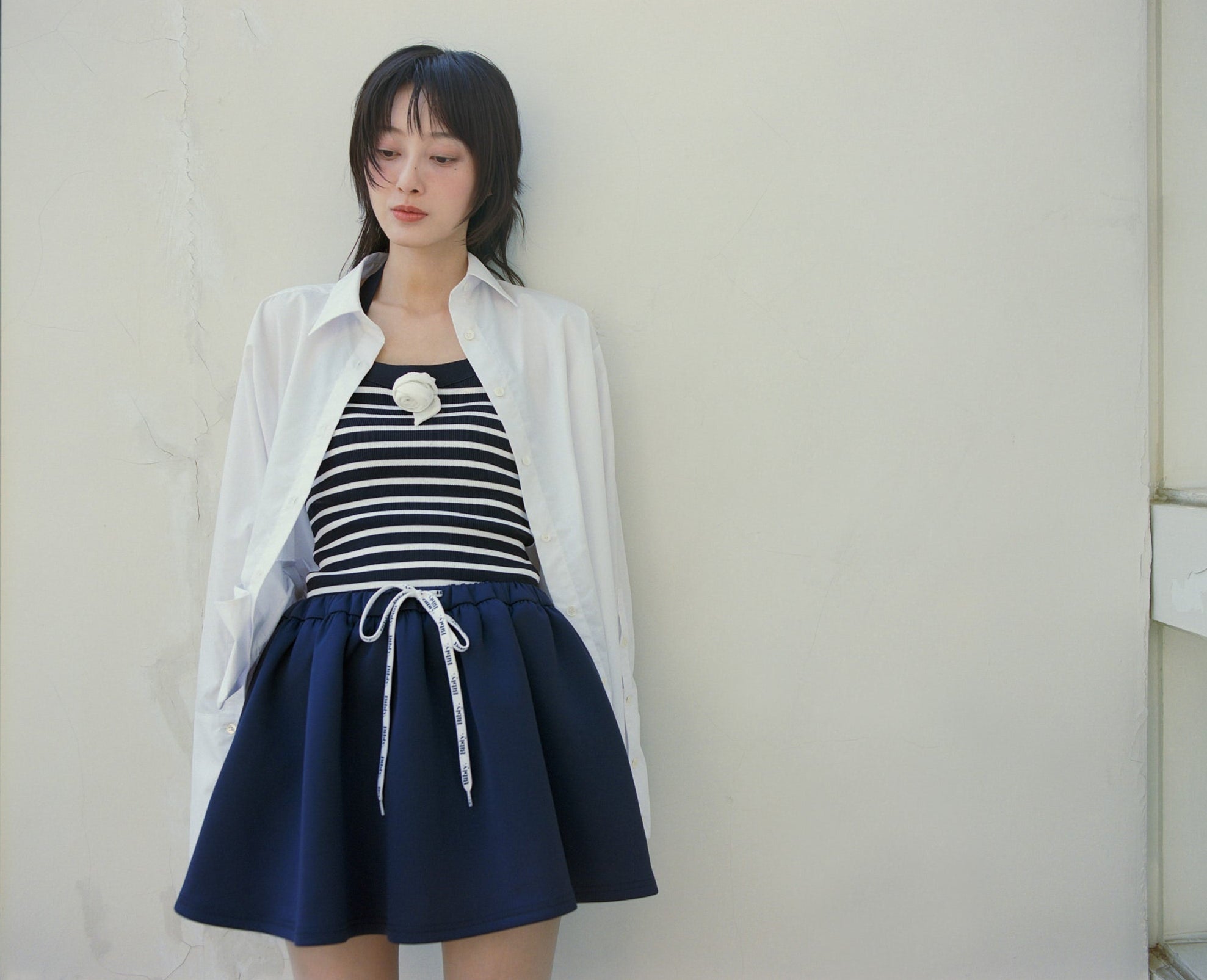 BIBIY. MADE | NELLY MINI SKIRT NAVY｜Bibiy.