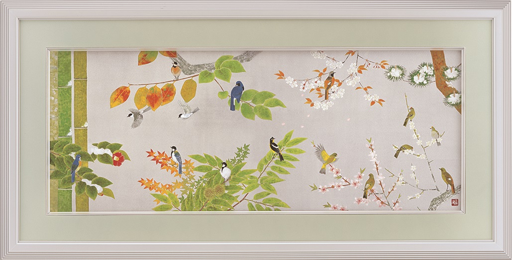 白孔雀 | 商品紹介 | 美術品複製画販売サイト | 美術趣味 | 共同印刷