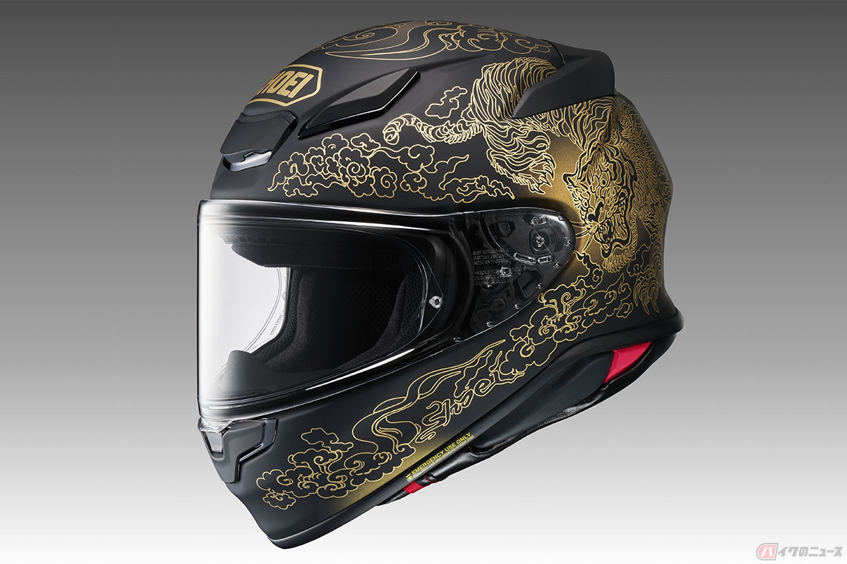 和彫りテイストのトラが威風堂々暴れ出す！ SHOEIがピュアスポーツフル